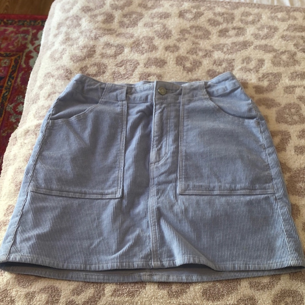 Denim Purple Skirt